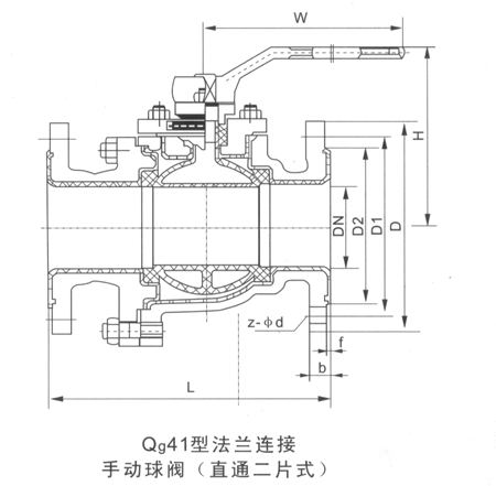 襯氟球閥