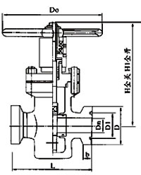 Z83Y卡箍式油田閘閥